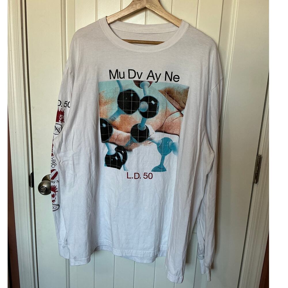 Mudvanye LD 50 Long Sleeve Shirt Men's Large/XLarge White